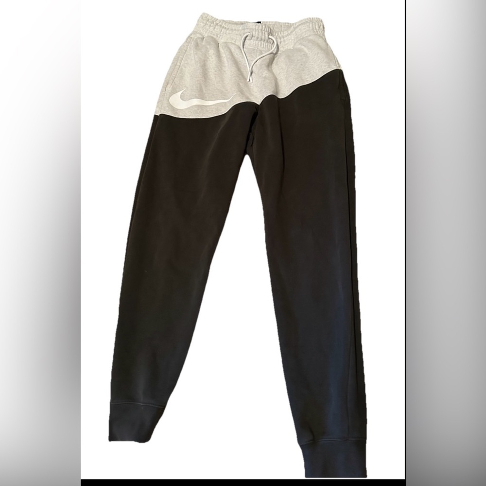 Nike Two-Tone Black and Gray Joggers